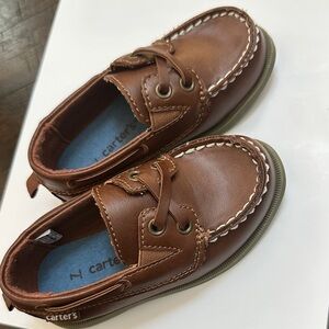 Carter's Tan Kids Moccasins
